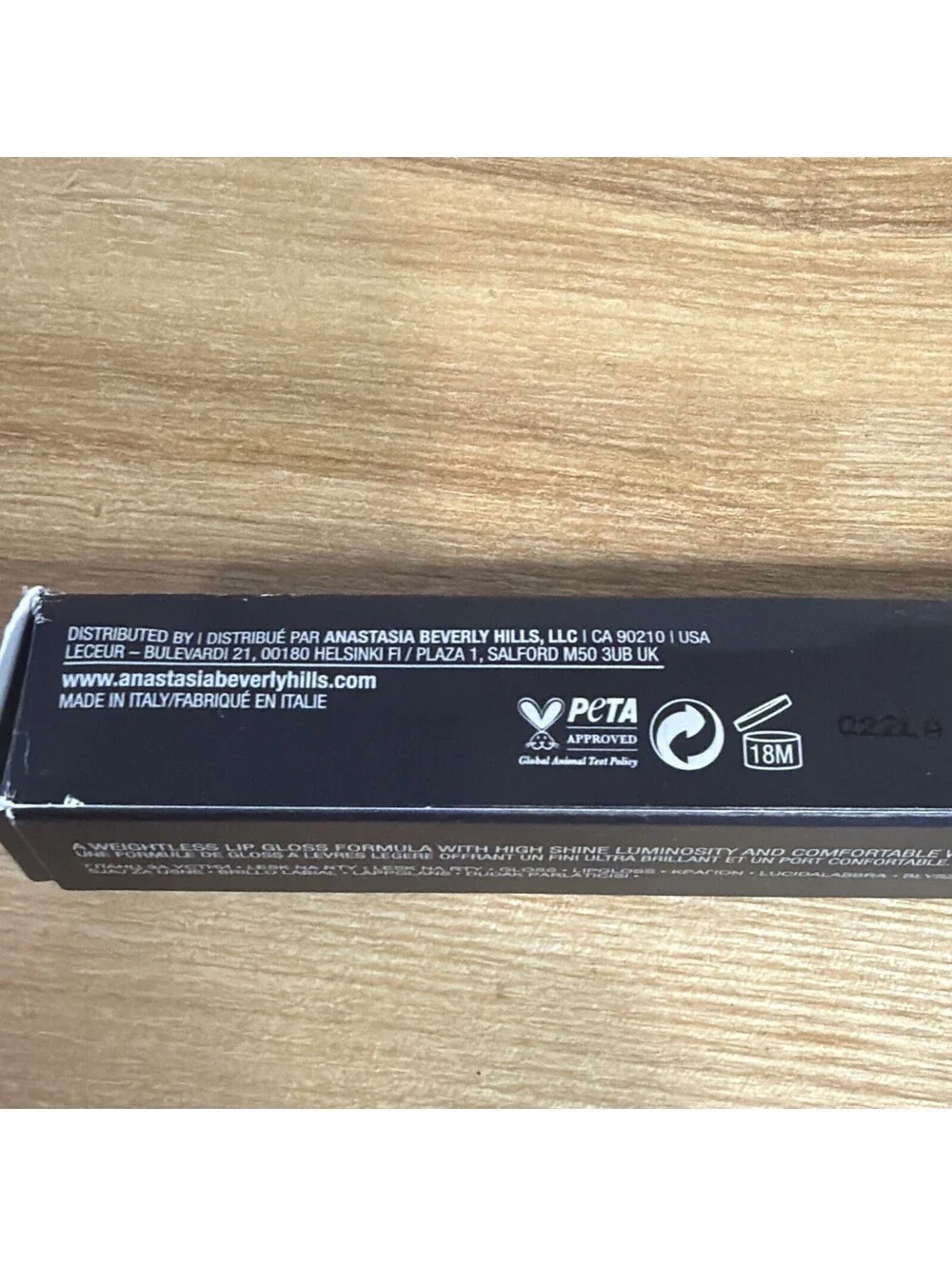 Anastasia Beverly Hills Lip Gloss “Butterscotch”  0.15 Fl Ounce New In Box